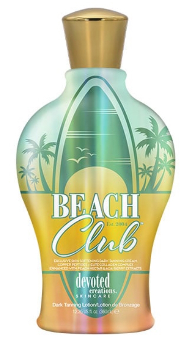 Beach Club Accelerator Tanning Lotion By Devoted Creations - Bottle