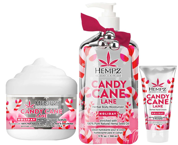 CANDY CANE LANE HOLIDAY GIFT SET - Kit - Hempz Skin Care By Supre