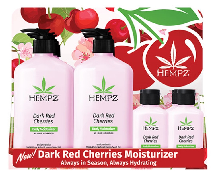 Cherry On Top Display By Hempz - PrePack