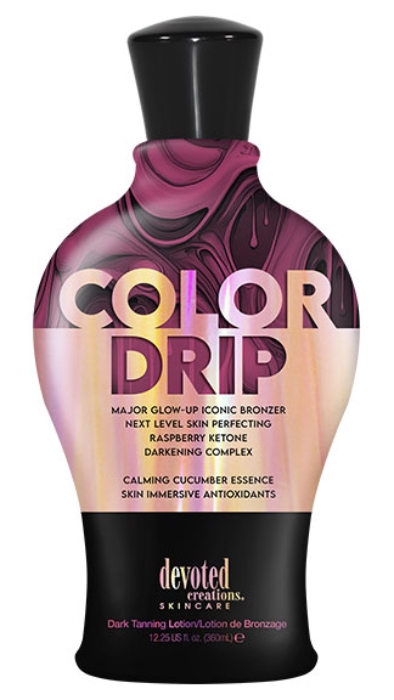 Color Drip Bronzer Tanning Lotion By Devoted Creations - Bottle