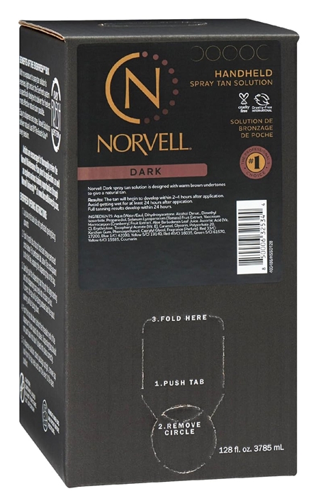 DARK BRONZING Spray Tan Solution By Norvell - Gallon