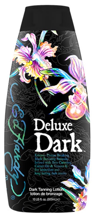 Deluxe Dark Bronzer Tanning Lotion By Ed Hardy - Bottle