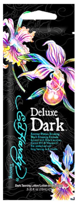 Deluxe Dark Bronzer Tanning Lotion By Ed Hardy - Packet