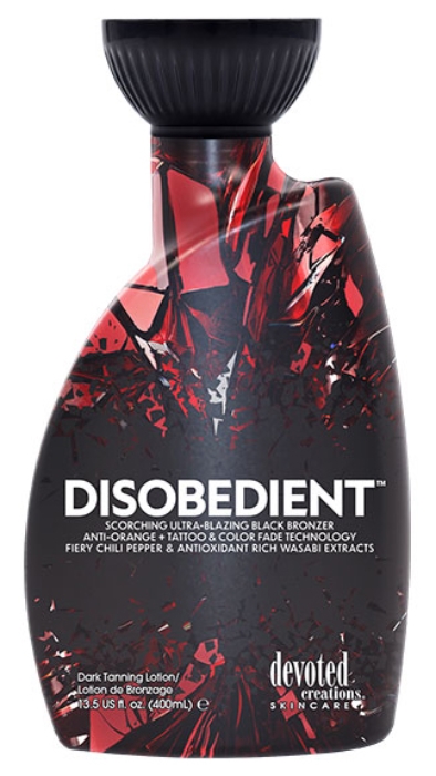 Disobedient Tngle Bronzer Tanning Lotion By Devoted Creations - Bottle