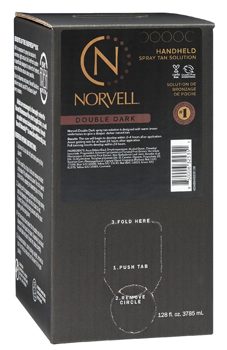 DOUBLE DARK BRONZING Spray Tan Solution By Norvell - Gallon