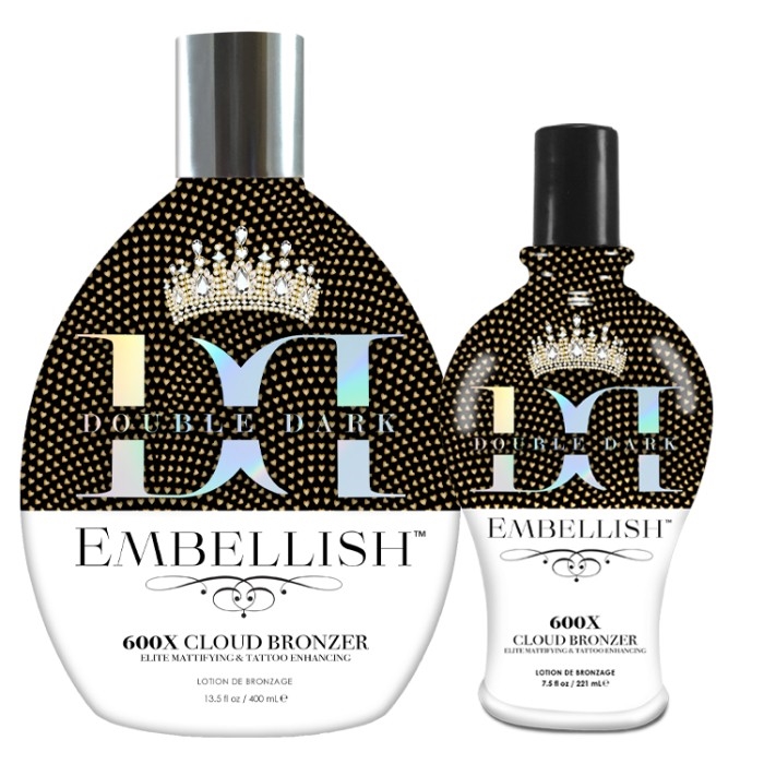 Embellish Bronzer Tanning Lotion By Tan Inc - Buy 1 Bottle 13.5oz Get 1 7.5oz Btl FREE