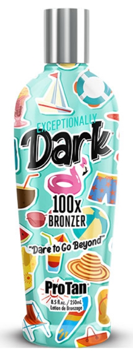 Exceptionally Dark 100x Bronzer Tanning Lotion By ProTan - Bottle