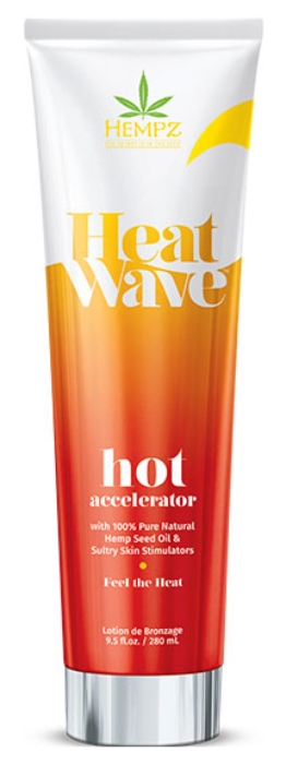 HeatWave Hot Tingle Accelerator Tanning Lotion By Hempz - Bottle