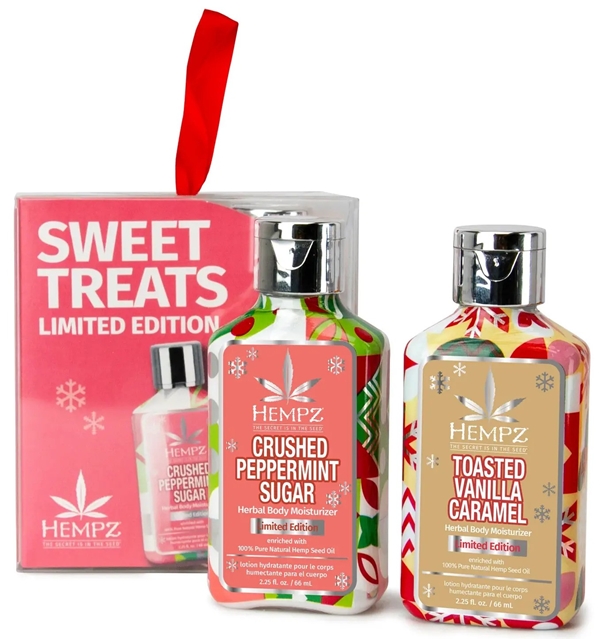 Sweet Treats Holiday Minis 2pc Kit - PrePack - Hempz Skin Care