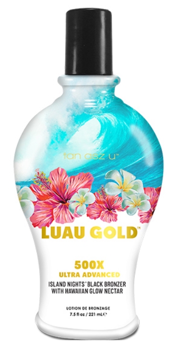 Luau Gold Bronzer Tanning Lotion By Tan Inc - Bottle 7.5oz