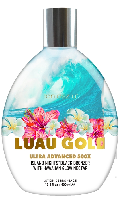 Luau Gold Bronzer Tanning Lotion By Tan Inc - Buy 1 Bottle Get 2 Pkts FREE