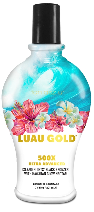 Luau Gold Bronzer Tanning Lotion By Tan Inc - Bottle 7.5oz