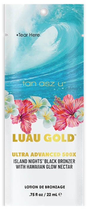 Luau Gold Bronzer Tanning Lotion By Tan Inc - Packet