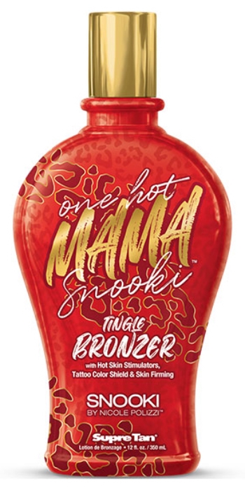 Snooki One Hot Mama Tingle Bronzer Tanning Lotion By Supre - Bottle