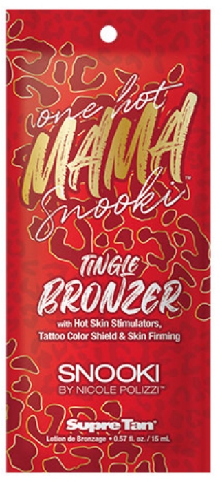 Snooki One Hot Mama Tingle Bronzer Tanning Lotion By Supre - Packet