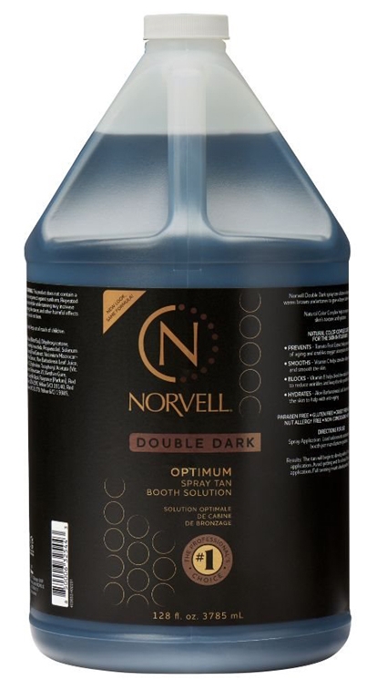 DOUBLE DARK BRONZING - NORVELL OPTIMUM - BOOTH SPRAY TAN SOLUTION - Gallon - By Norvell