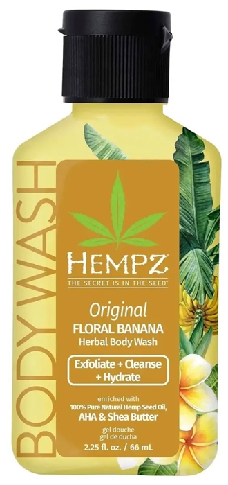 Original Sugar Body Wash By Hempz Skin Care - Mini 2.25oz