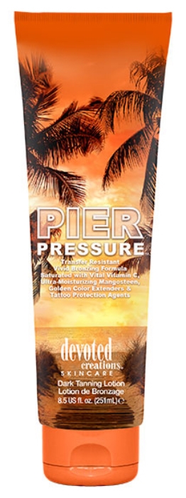 Pier Pressure Bronzer Tanning Lotion By Devoted Creations - Bottle