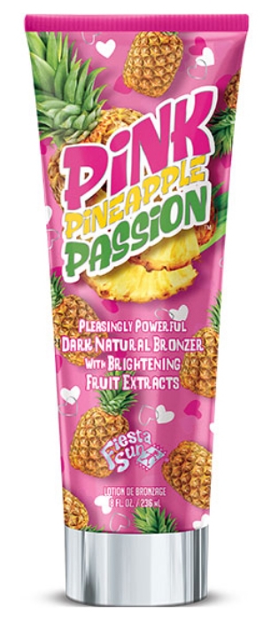 Pink Pineapple Passion Natural Bronzer Tanning Lotion By Fiesta Sun - Bottle