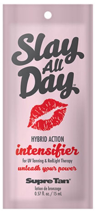 Slay All Day Hybrid Intensifier Tanning Lotion By Supre - Packet