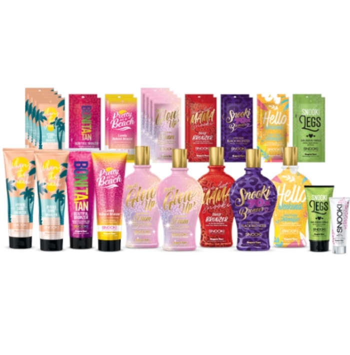 Snooki Collection 2026 - Supre Tanning Lotion - PrePack Snooki Collection 2026 - Supre Tanning Lotion - PrePack