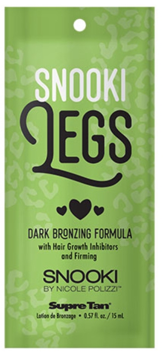 SNOOKI ULTRA DARK LEG BRONZER Tanning Lotion By Supre - Packet