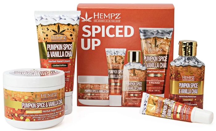 Spiced Up 4pc Kit - PrePack - Hempz Skin Care