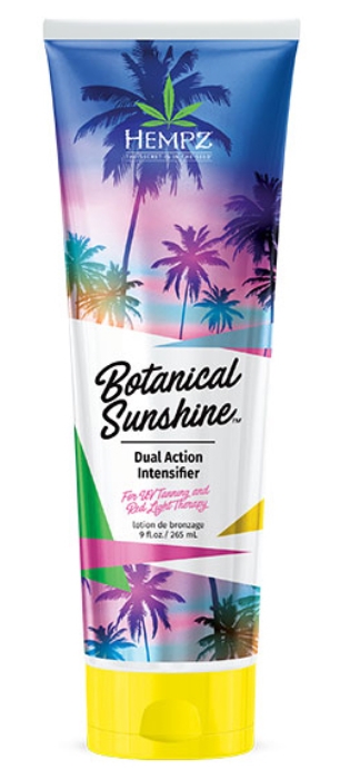 Botanical Sunshine Dual Action Intensifier Tanning Lotion By Hempz - Bottle