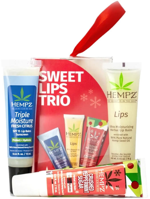 HEMPZ SWEET LIPS TRIO - PrePack - Hempz Skin Care