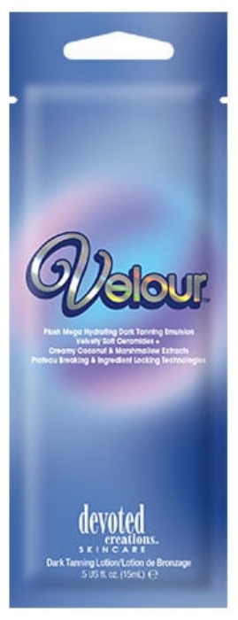 Velour Bronzer Tanning Lotion By Devoted Creations - Packet