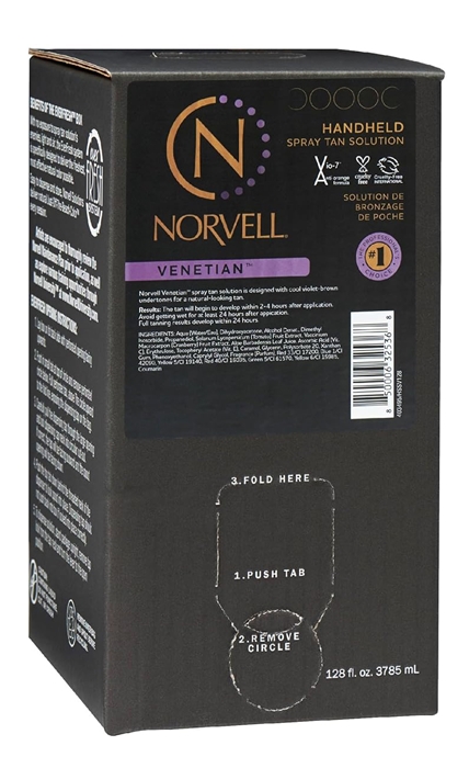 VENETIAN Spray Tan Solution By Norvell - Gallon