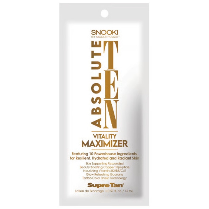 Supre Snooki Absolute Maximizer Tanning Lotion - Packet Supre Snooki Absolute Maximizer Tanning Lotion - Packet