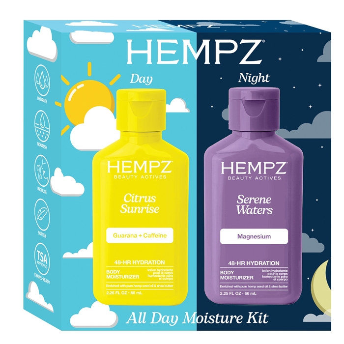 All Day Moisture 2pc Kit - Hempz Skin Care - PrePack All Day Moisture 2pc Kit - Hempz Skin Care - PrePack
