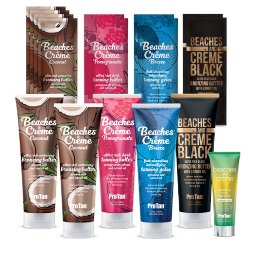 Beaches & Creme Collection 2026 - PrePack - ProTan Beaches & Creme Collection 2026 - PrePack - ProTan