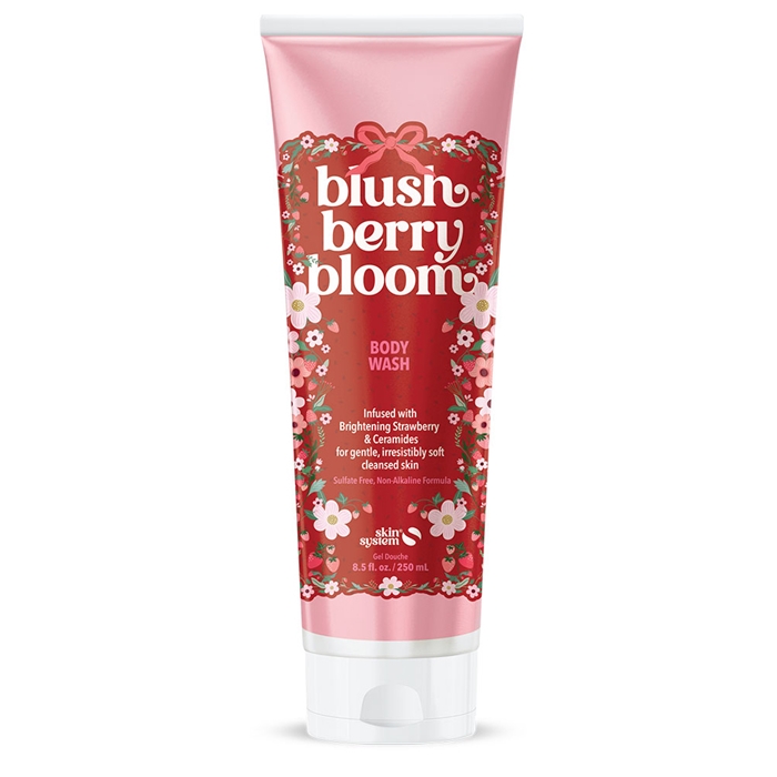 Skin System Berry Blush Bloom Body Wash - Bottle 8.5oz Skin System Berry Blush Bloom Body Wash - Bottle 8.5oz