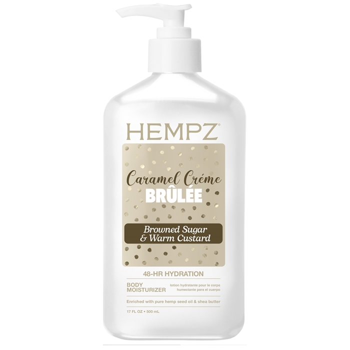 Caramel Creme Brulee Moisturizer - Hempz Skin Care - Bottle 17oz Caramel Creme Brulee Moisturizer - Hempz Skin Care - Bottle 17oz