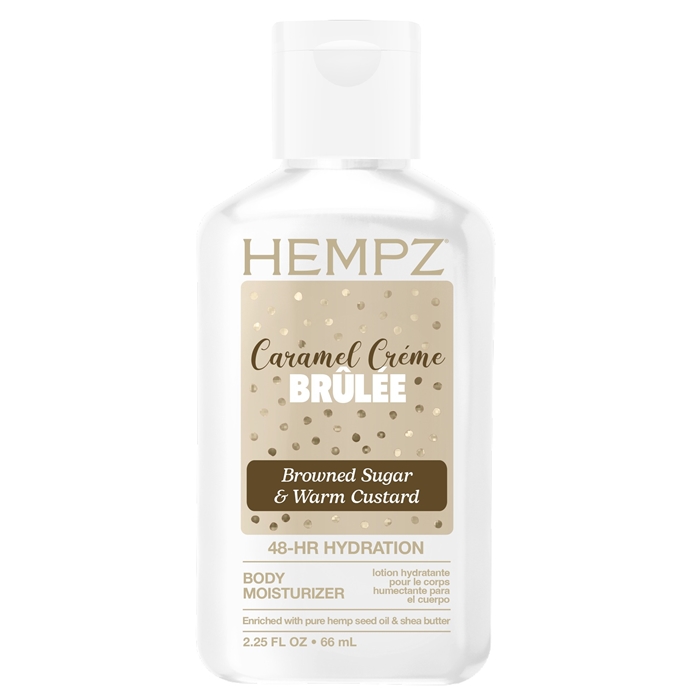 Caramel Creme Brulee Moisturizer - Hempz Skin Care - Mini 2.25oz Caramel Creme Brulee Moisturizer - Hempz Skin Care - Mini 2.25oz