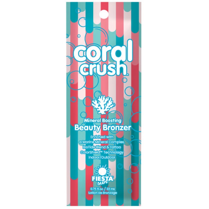Fiesta Sun Coral Crush Boosting Bronzer Tanning Lotion - Packet Fiesta Sun Coral Crush Boosting Bronzer Tanning Lotion - Packet