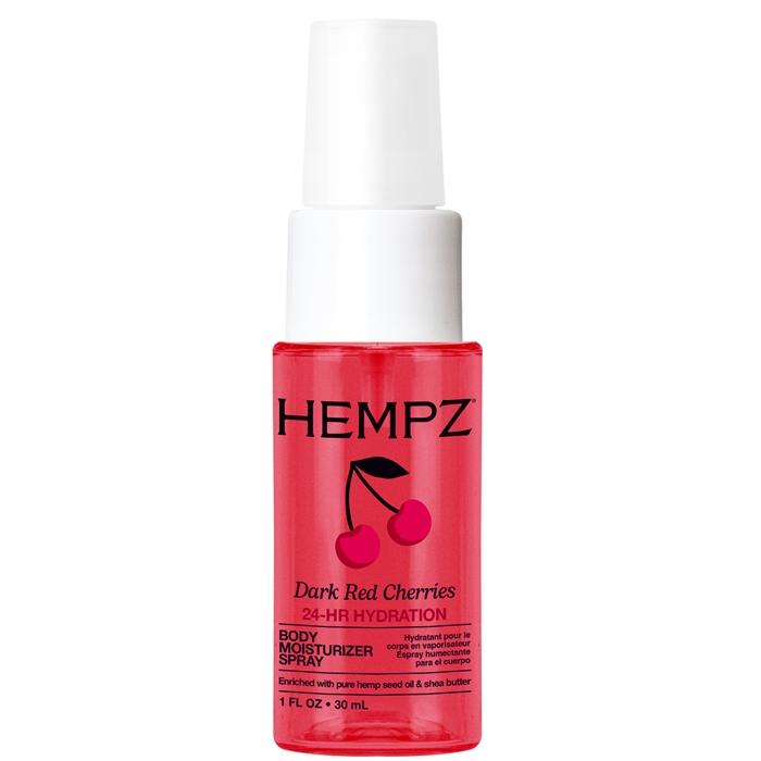 Dark Red Cherries Spray On Moisturizer - Hempz Skin Care - Mini 1.0oz Dark Red Cherries Spray On Moisturizer - Hempz Skin Care - Mini 1.0oz