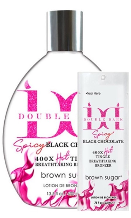 Double Dark Spicy Black Chocolate Tingle Bronzer - Buy 1 Btl Get 2 Pkts FREE - Tan Inc Double Dark Spicy Black Chocolate Tingle Bronzer - Buy 1 Btl Get 2 Pkts FREE - Tan Inc