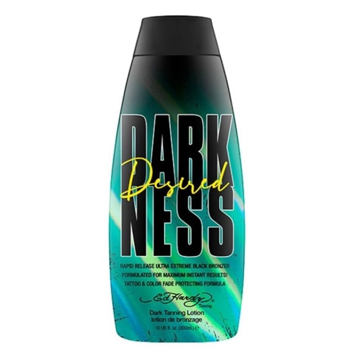Desired Darkness Bronzer - Buy 3 Btls Get 6 Pkts FREE - Ed Hardy Tanning Lotion - Special Desired Darkness Bronzer - Buy 3 Btls Get 6 Pkts FREE - Ed Hardy Tanning Lotion - Special