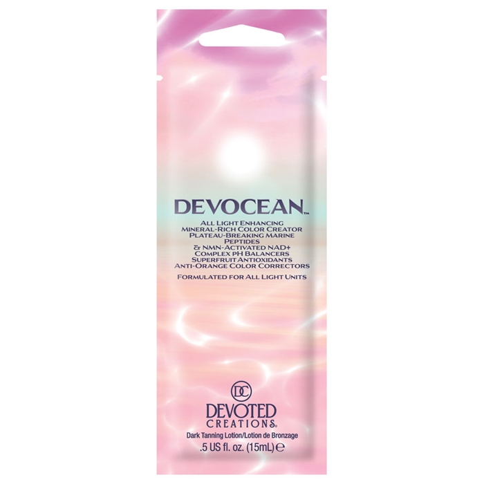 Devoted Creations Devocean Triple Bronzer Tanning Lotion - Packet Devoted Creations Devocean Triple Bronzer Tanning Lotion - Packet