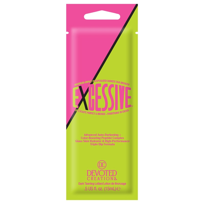 Devoted Creations Excessive Bronzer Tanning Lotion - Packet Devoted Creations Excessive Bronzer Tanning Lotion - Packet