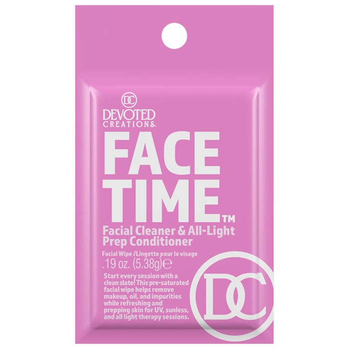 Devoted Creations Face Time Cleansing Towelette 3 Ct - Display Devoted Creations Face Time Cleansing Towelette 3 Ct - Display