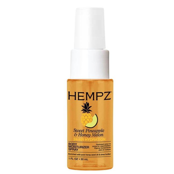Pineapple Honey Melon Spray On Moisturizer - Hempz Skin Care - Mini 1.0oz Pineapple Honey Melon Spray On Moisturizer - Hempz Skin Care - Mini 1.0oz