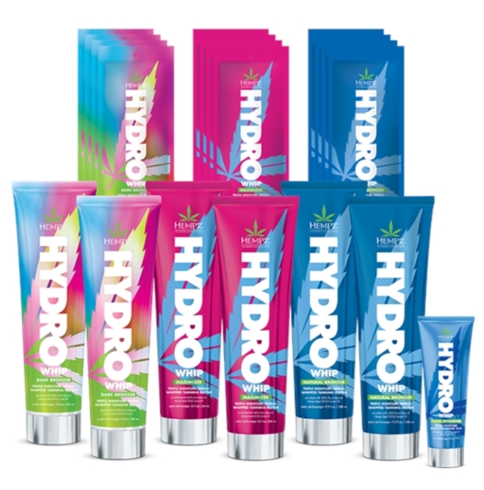 Hydrowhip Collection 2026 - Hempz Tanning Lotion - PrePack Hydrowhip Collection 2026 - Hempz Tanning Lotion - PrePack