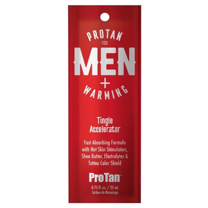 ProTan For Men Warming Tingle Bronzer Tanning Lotion - Packet ProTan For Men Warming Tingle Bronzer Tanning Lotion - Packet