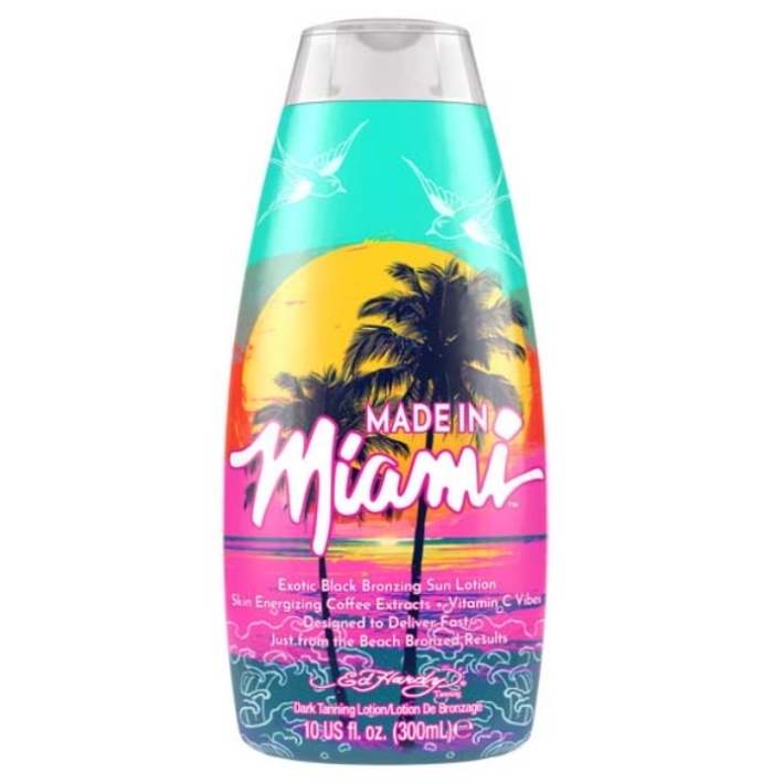MADE IN MIAMI BRONZER - Ed Hardy Tanning Lotion - Buy 3 Btls Get 6 Pkts FREE MADE IN MIAMI BRONZER - Ed Hardy Tanning Lotion - Buy 3 Btls Get 6 Pkts FREE