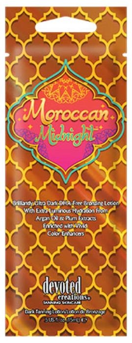 MOROCCAN MIDNIGHT NATURAL BRONZER - Pkt - Tanning Lotion By Devoted Creations