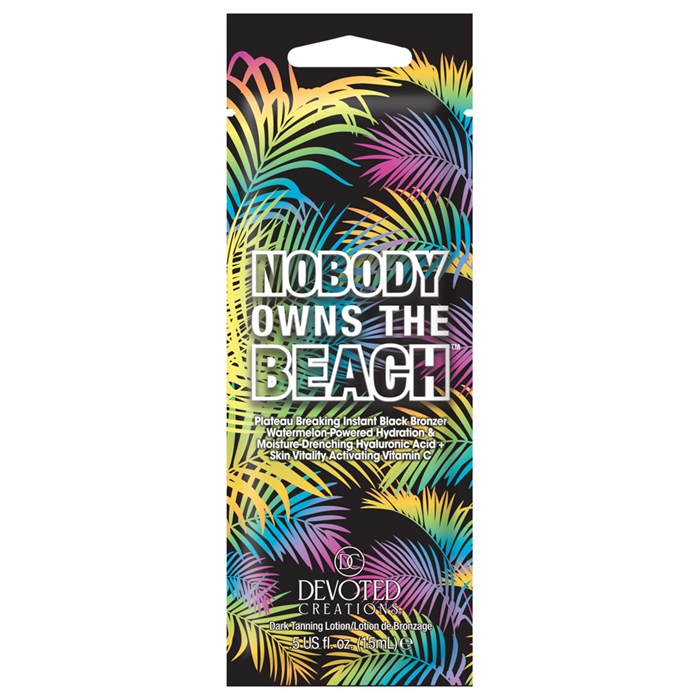 Devoted Creations Nobody Owns The Beach Bronzer Tanning Lotion - Packet Devoted Creations Nobody Owns The Beach Bronzer Tanning Lotion - Packet